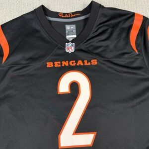 Nike Men's 3XL Cincinnati Bengals Evan McPherson #2 Black Football Jersey
